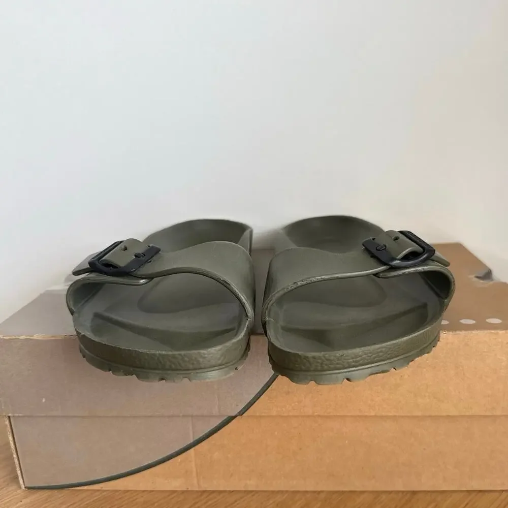 Birkenstock Madrid Eva ‘Forest Green’ Unisex Sandals- SZ Men 8- Women 10